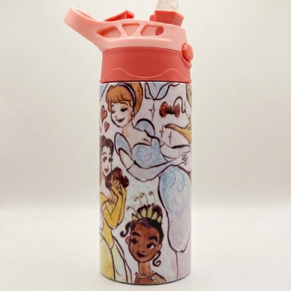 Disney Princess Other - Disney Princess Insulated Stainless Steel Water Bottle - 12oz Kids Tumbler
